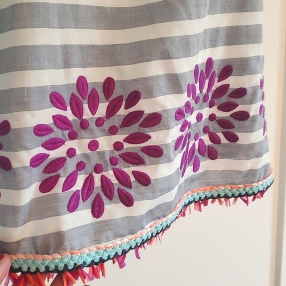 NWT Buckley K off the Shoulder Embroidered Hada top size XS - Picture 3 of 6